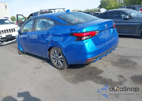 2021 Nissan Versa Sv Xtronic Cvt from USA, damaged, VIN 3N1CN8EV2ML884519